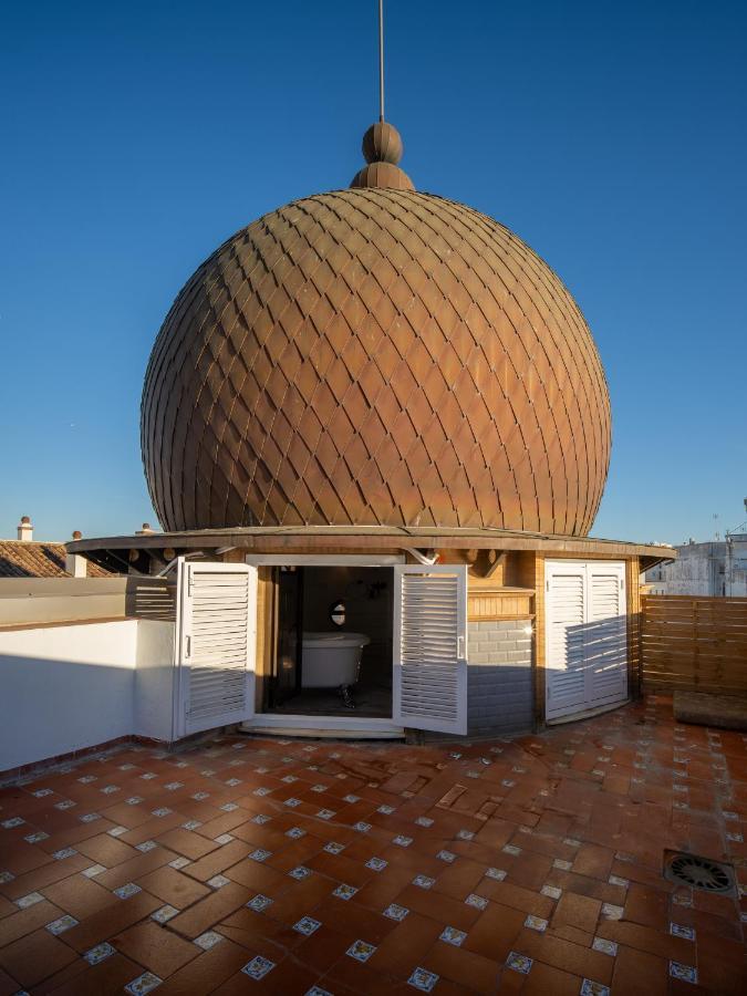 Conjunto De Apartamentos Antiguo Palacio Hotel Paris Huelva Luaran gambar